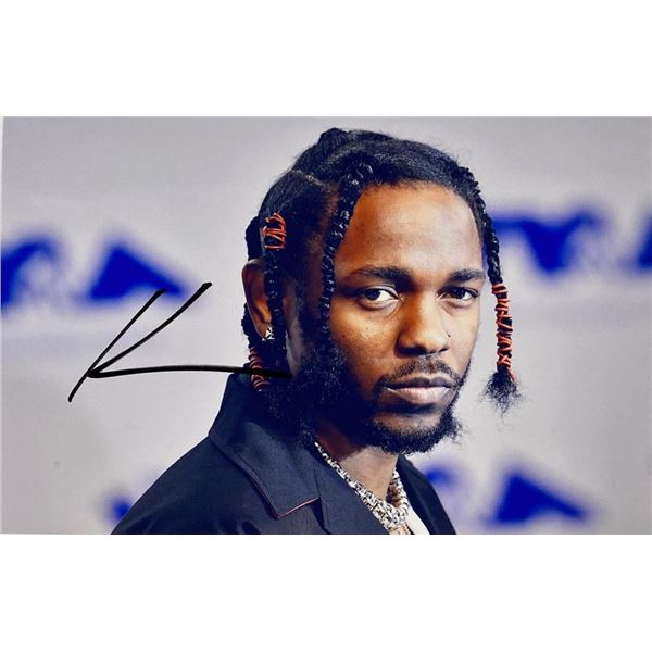 Kendrick Lamar facsimile signed  photo