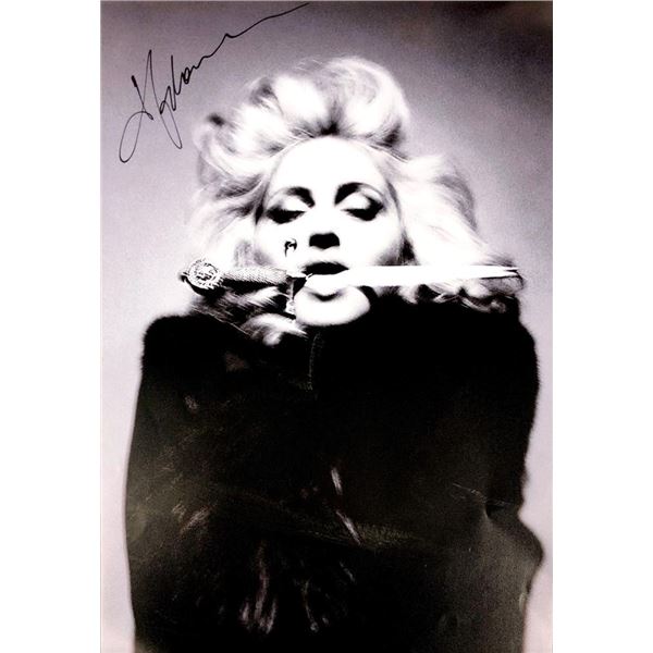 Madonna facsimile signed  photo