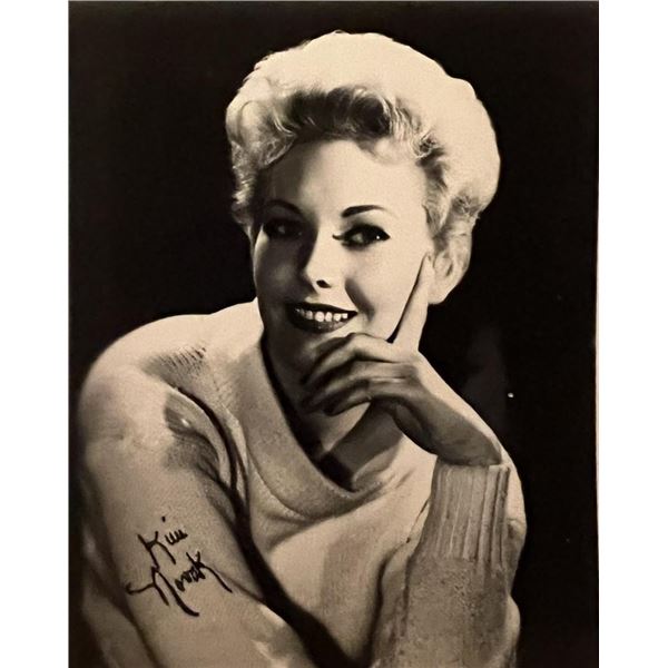 Kim Novak facsimile signed photo. 3x5 inches