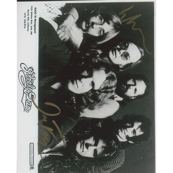 Steely Dan facsimile signed photo