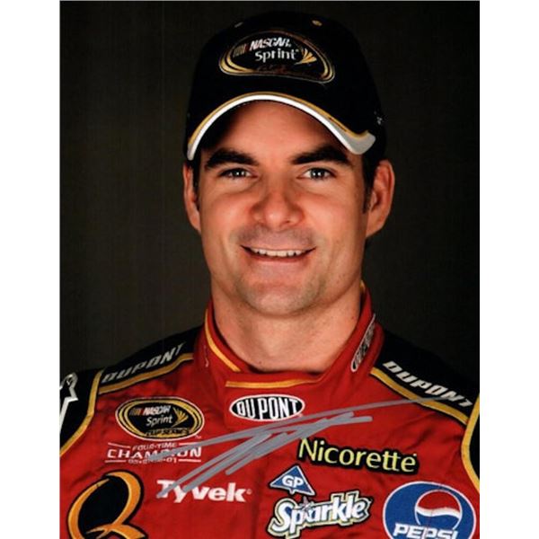 NASCAR Jeff Gordon facsimile signed photo