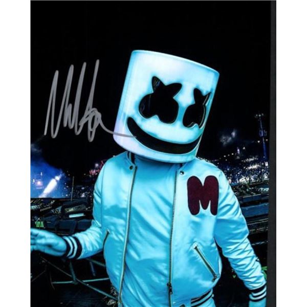 Marshmallow facsimile signed photo