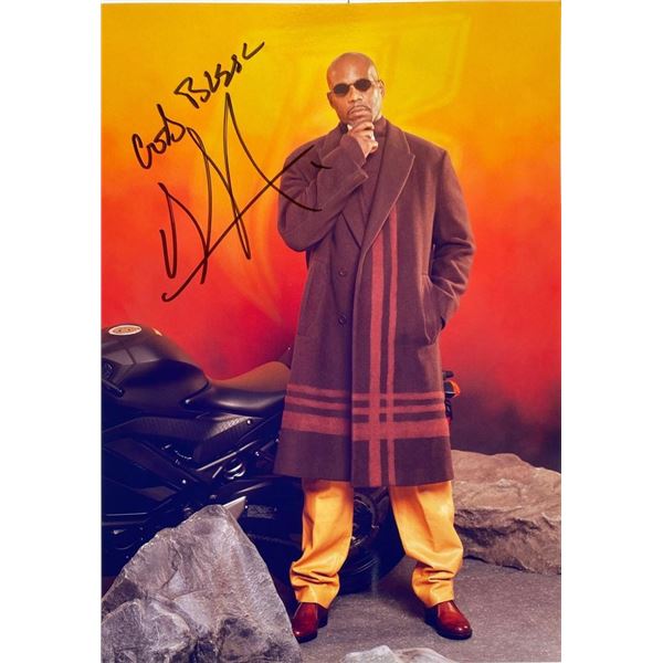 Rapper DMX facsimile signed  photo