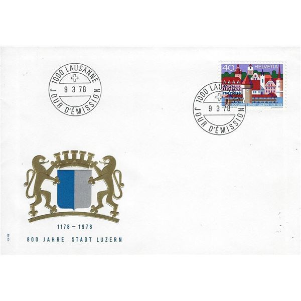 Swiss - First Day Cover - 1978