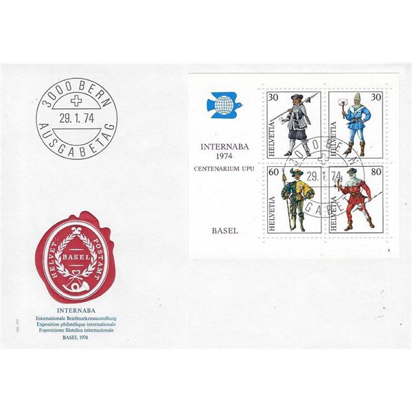 Swiss - First Day Cover - 1974