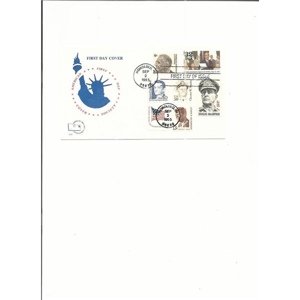 V-J Day 50th Anniversary - First Day Cover - Honolulu, HI - 1995