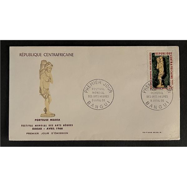 Republique Centrafricaine First Day Cover
