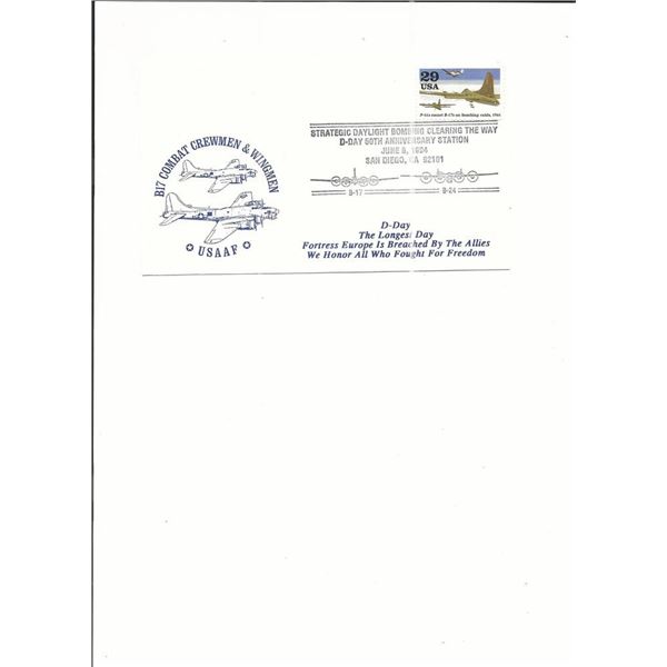 San Diego, CA - D-Day 50th Anniversary - First Day Cover - 1994