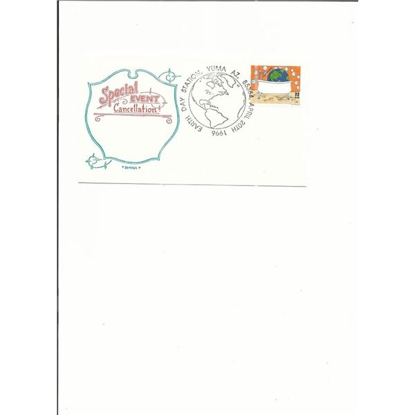 Yuma, AZ - Earth Day Station - First Day Cover - 1996