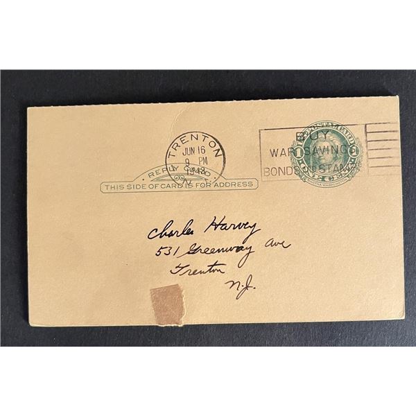 United States 1900s post card