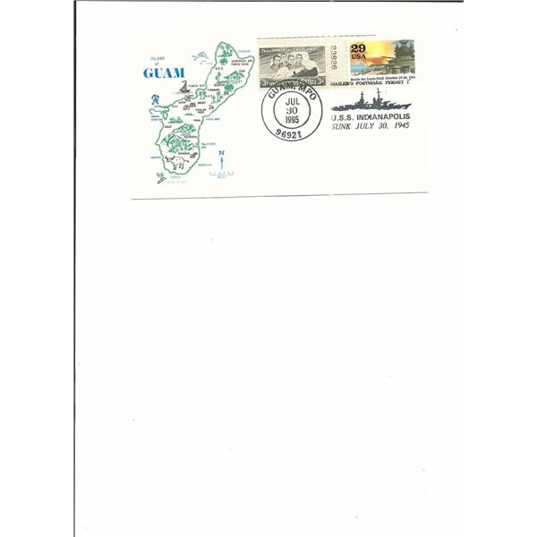 Guam, MPO - First Day Cover - 50th Anniversary Sinking of U.S.S. Indianapolis - 1995