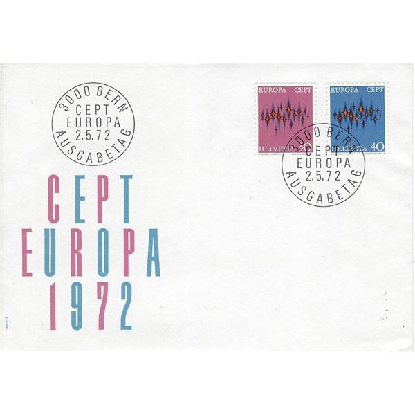 Swiss - First Day Cover - 1972