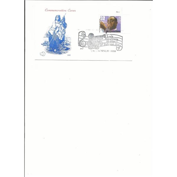 Louis Armstong - Commemorative First Day Cover - Corona, NY