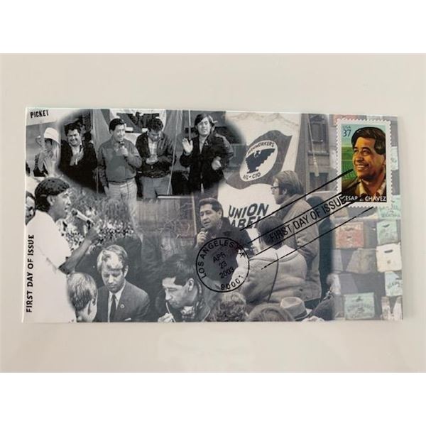 Cesar E Chavez First Day Cover