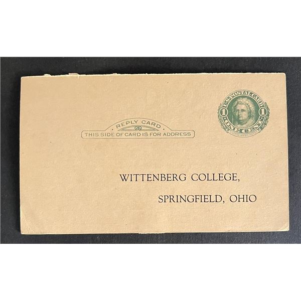 United States early 1900s post card