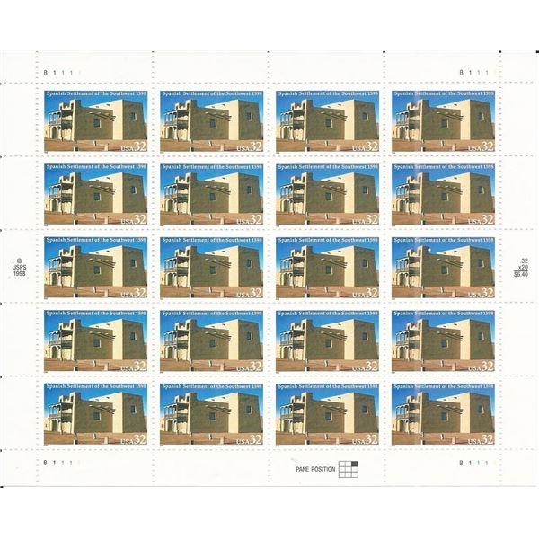 Spanish Settlement of the Southwest Stamps