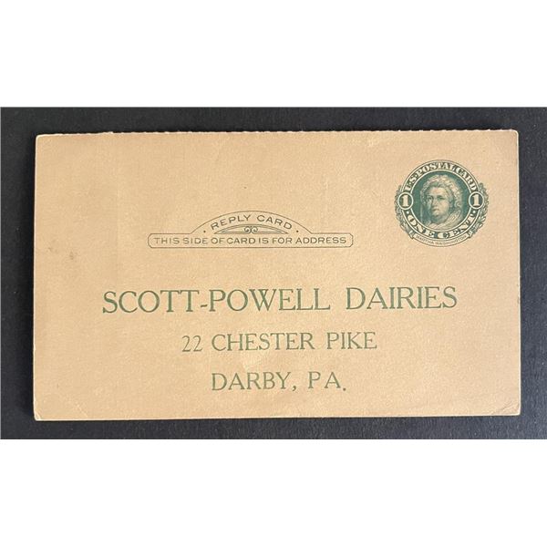 Untied States 1900s post card