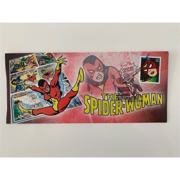 The Spider-Woman First Day Cover