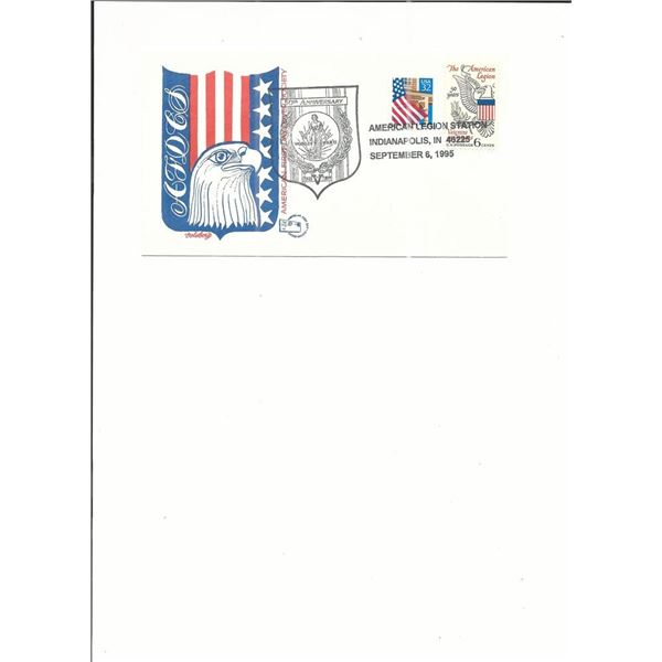 Indianapolis, IN - First Day Cover - 50th Anniversary WWII - 1995