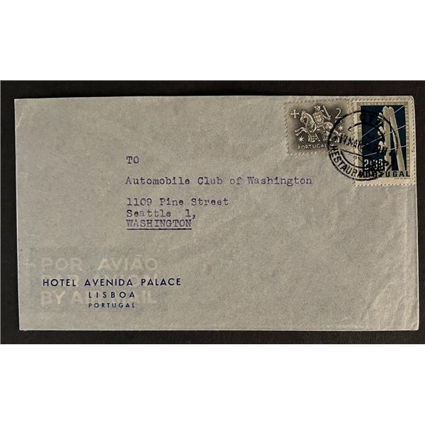 Hotel Avenida Palace First Day Cover