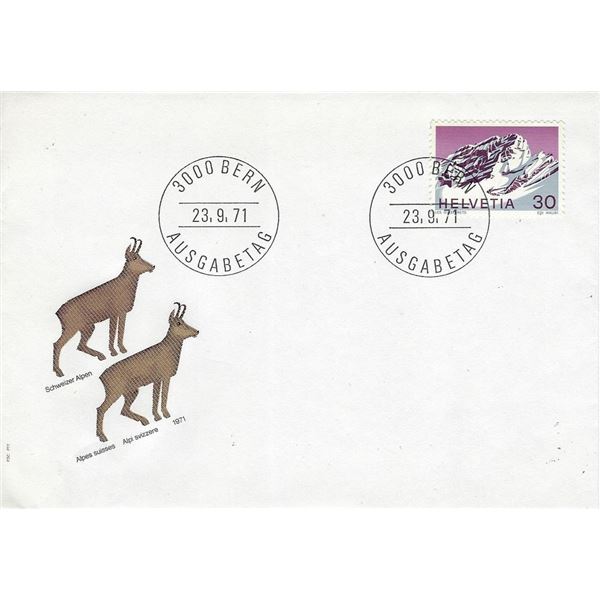 Swiss - First Day Cover - 1971