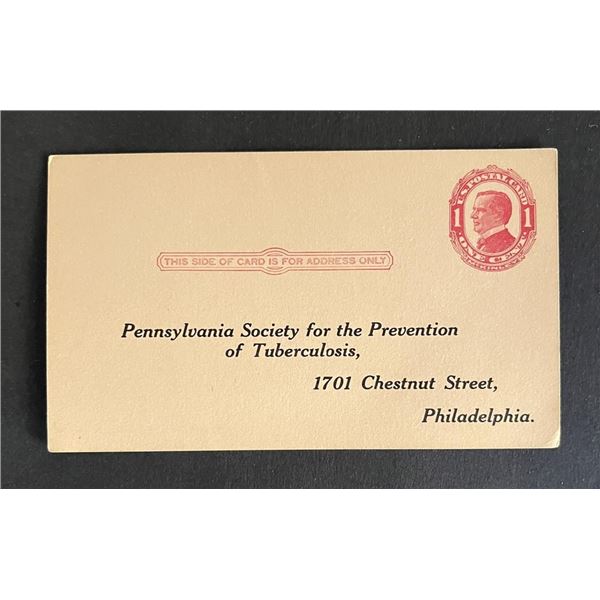 United States 1900s post card