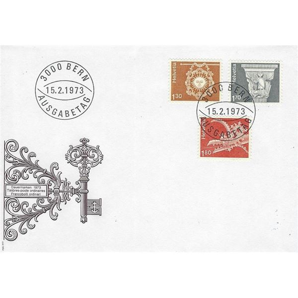 Swiss - First Day Cover - 1973