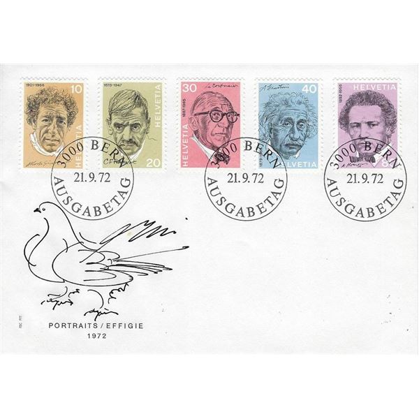Swiss - First Day Cover - 1972