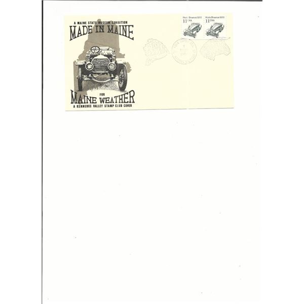 Augusta, ME. - First Day Cover - Civic Center Station - 1986