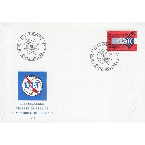 Swiss - First Day Cover - 1976