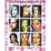 Image 1 : Jennifer Aniston & Brad Pitt  Cinderella Stamp Set