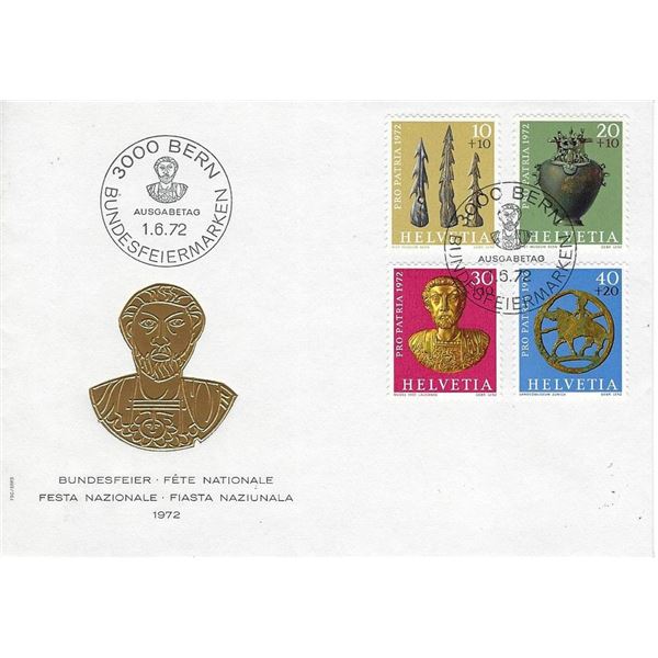 Swiss - First Day Cover - 1972