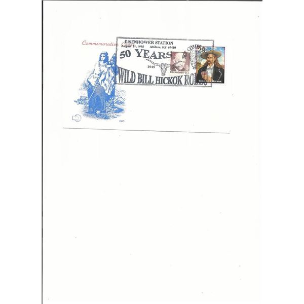 50 Years Wild Bill Hickock Rodeo - First Day Cover - Abilene, Kansas - 1995