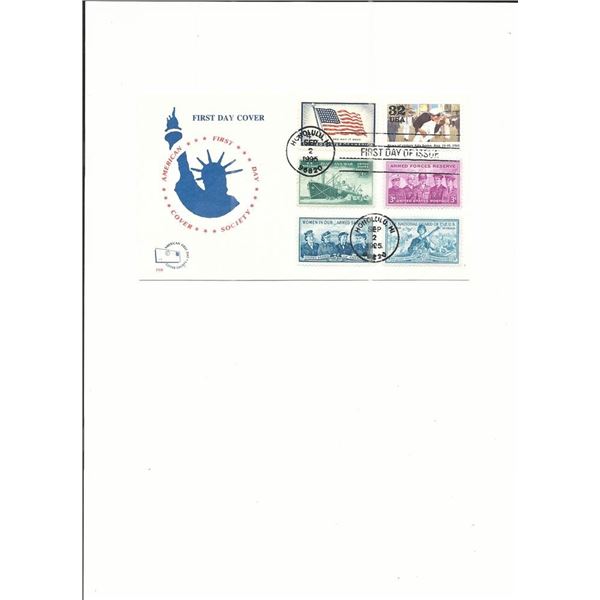 V-J Day 50th Anniversary - First Day Cover - Honolulu, HI - 1995
