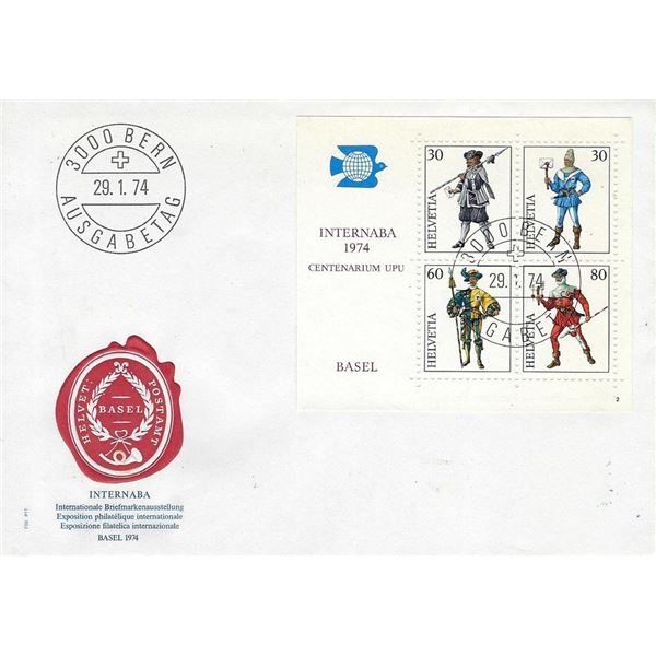 Swiss - First Day Cover - 1974