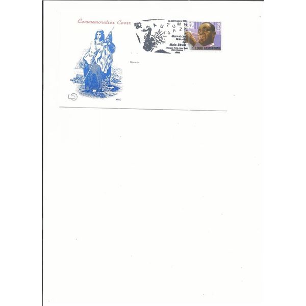 Autumn Jazz - First Day Cover - Niagara Falls, NY