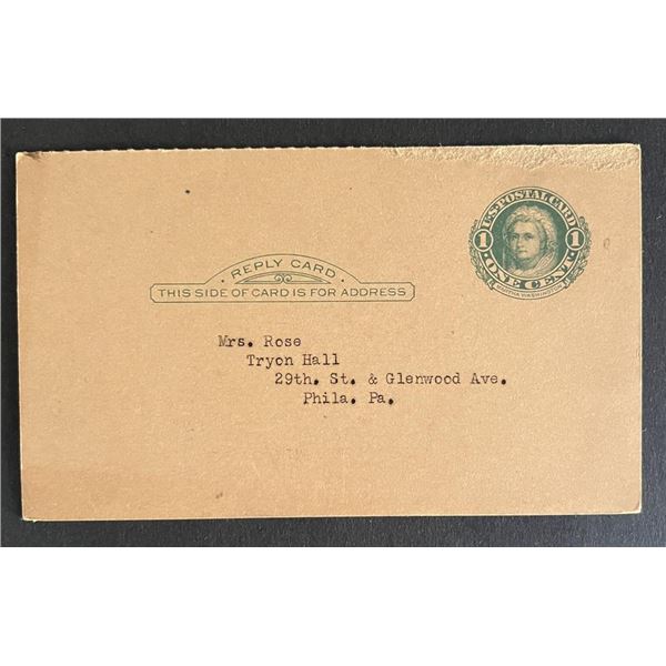 United States 1932 post card