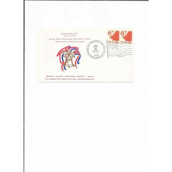 American Revolution Bicentennial - Show Cover - Orcopex - Buena Park, CA. 1975