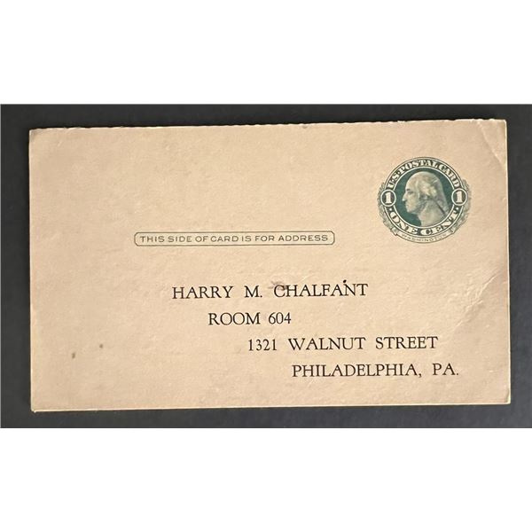 Untied States 1900s post card