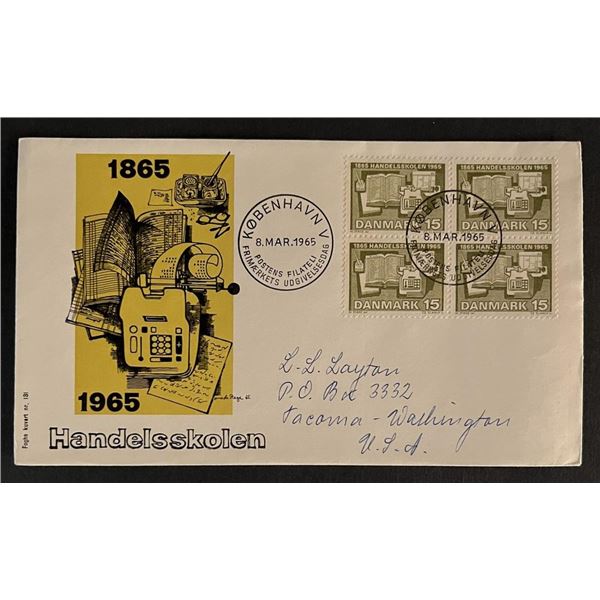 Handelsskolen First Day Cover