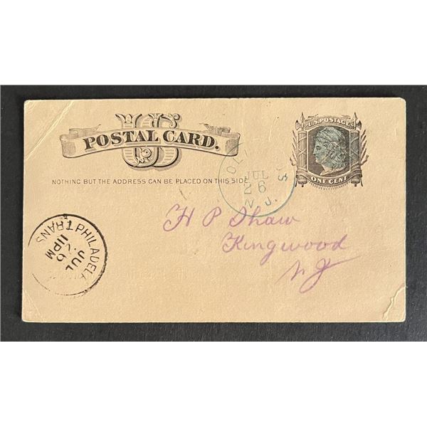 Untied States 1900s post card