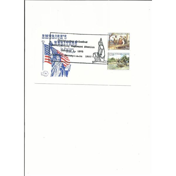 Christopher Columbus - First Day Cover - Pennsylvania - 1995
