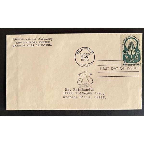 Grananda Clinical Laboratory First Day Cover