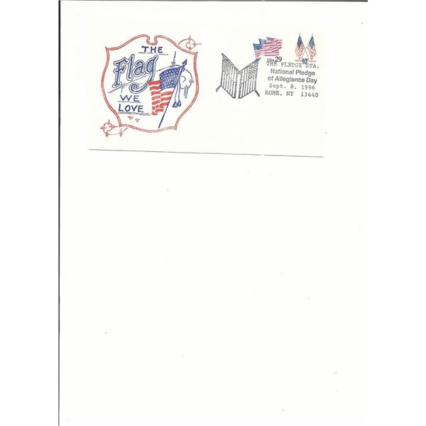 Rome, NY. - National Pledge of Allegiance Day - First Day Cover - 1996