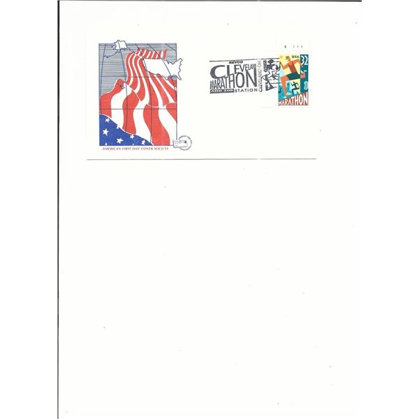 Cleveland Marathon - First Day Cover - 1996