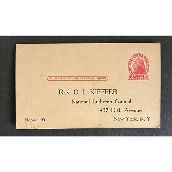 Untied States 1900s post card