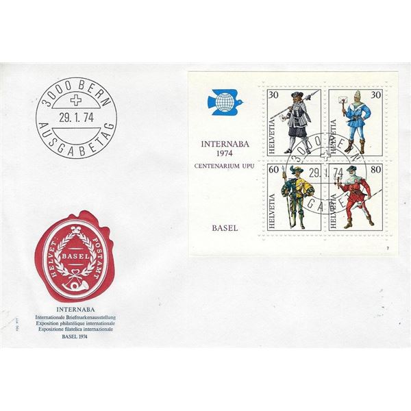 Swiss - First Day Cover - 1974