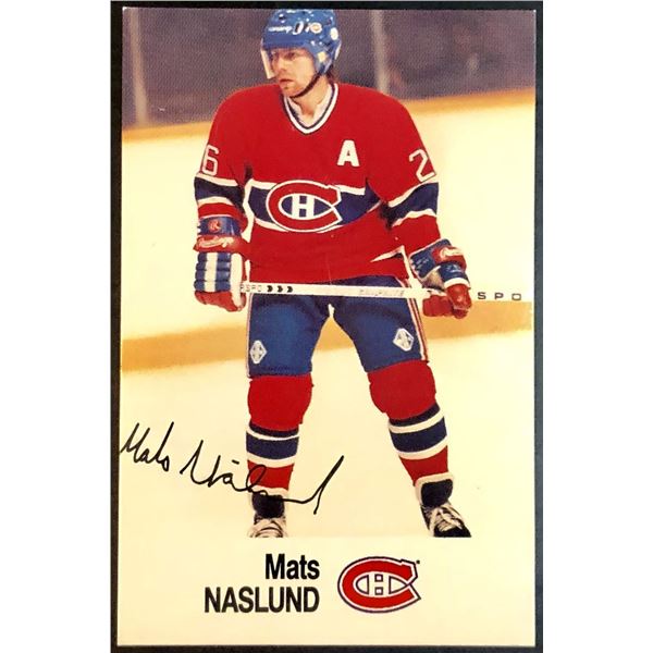 1988-89 ESSO MATS NASLUND (HOF)
