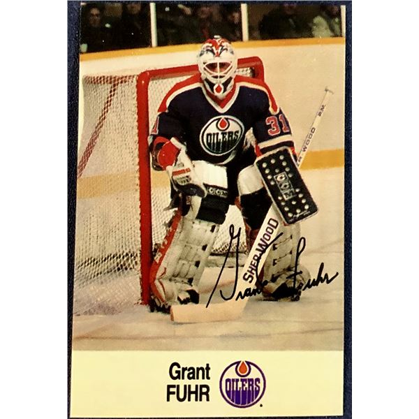 1988-89 ESSO NHL GRANT FUHR (HOF)