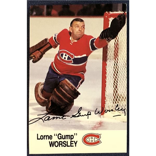 1988-89 ESSO NHL GUMP WORSLEY (HOF)